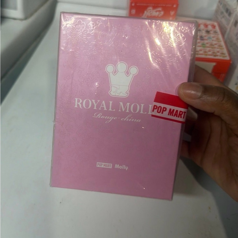 POP MART Royal Molly Pink Collectible Vinyl Figure